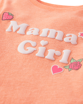 Baby And Toddler Girls Mama's Girl Graphic Tee