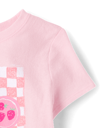 Baby And Toddler Girls Picnic Graphic Tee