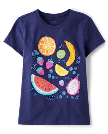 Girls Fruit Graphic Tee
