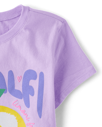 Girls Amalfi Coast Graphic Tee