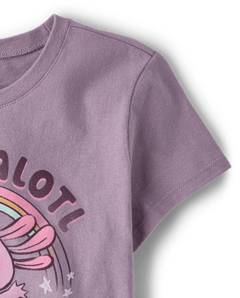 Girls Reads Alotl Graphic Tee