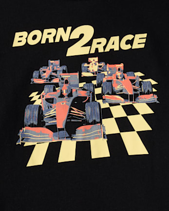 Boys Need 4 Speed Racecar Graphic Tee