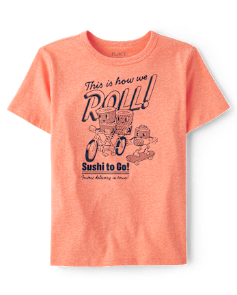 Boys Sushi Roll Graphic Tee