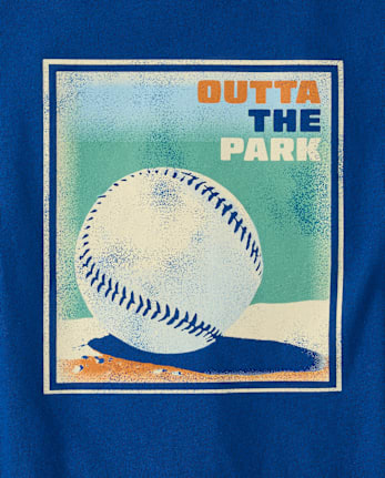 Boys Outta The Park Baseball Graphic Tee