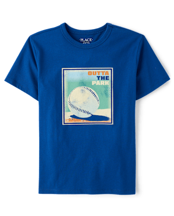 Boys Outta The Park Baseball Graphic Tee