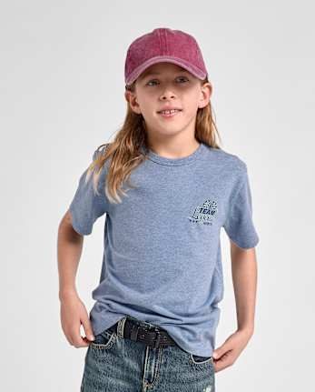 T-shirt graphique Super Cycle Legend pour garçon, recto et verso