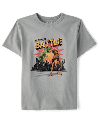 Boys Ultimate Battle Dino Graphic Tee