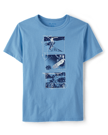 Boys Skateboard Graphic Tee