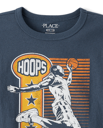 Boys League Champs Basketball Graphic Tee