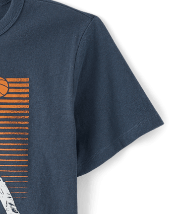 Boys League Champs Basketball Graphic Tee