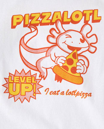 T-shirt graphique Pizzalotl pour garçons