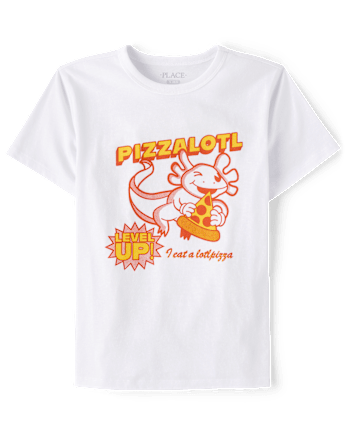 T-shirt graphique Pizzalotl pour garçons