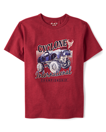 Boys Cyclone Truck Graphic Tee