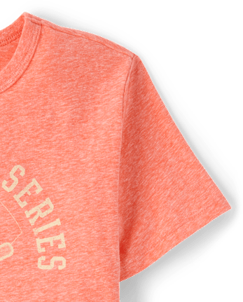 Boys Marled Sunny Coast Series Baseball Graphic Tee