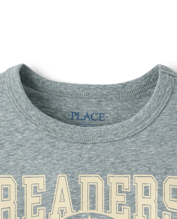 T-shirt graphique Boys Marled Readers Make Leaders