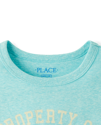 T-shirt graphique Boys Marled Property Of Gamer Dept.