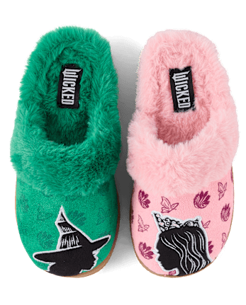 Girls Wicked™ Elphaba Glinda Slippers