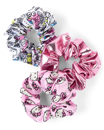 Girls Hello Kitty™ Scrunchie 3-Pack