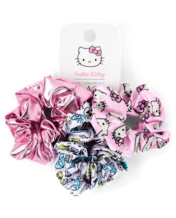 Girls Hello Kitty™ Scrunchie 3-Pack
