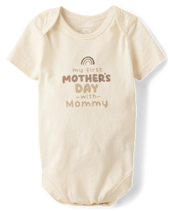 Baby First Mother's Day Graphic Bodysuit
