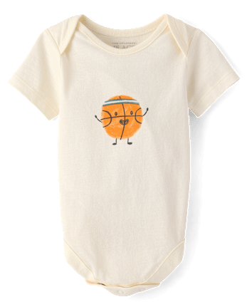 Baby Basketball Graphic Bodysuit