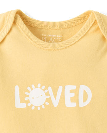 Baby Loved Graphic Bodysuit