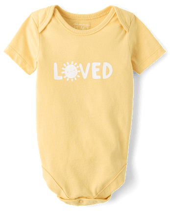 Baby Loved Graphic Bodysuit