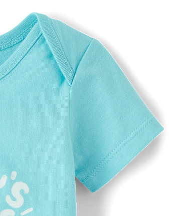 Baby Boys Daddy's Little Dude Graphic Bodysuit