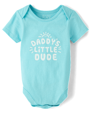 Body graphique pour bébé garçon « Petit gars de papa »