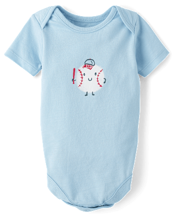 Baby Baseball Graphic Bodysuit