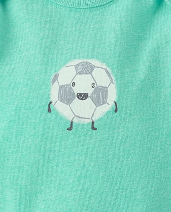Baby Soccer Ball Graphic Bodysuit