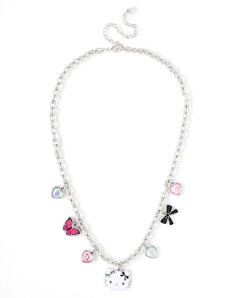 Girls Hello KittyÂ® Charm Necklace