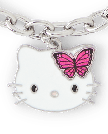 Girls Hello KittyÂ® Charm Bracelet