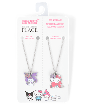Girls Hello Kitty And Friendsâ¢ BFF Necklace 2-Pack