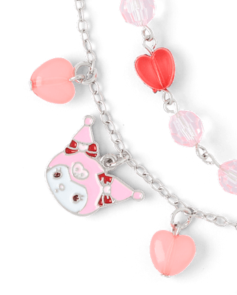 Girls Hello KittyÂ® Layered Necklace 2-Pack