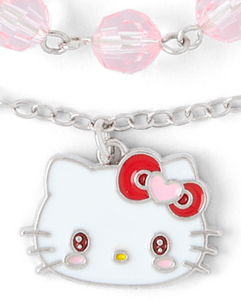 Girls Hello KittyÂ® Layered Necklace 2-Pack