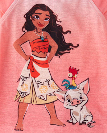Baby And Toddler Girls Moana™ Snug Fit Cotton Pajamas