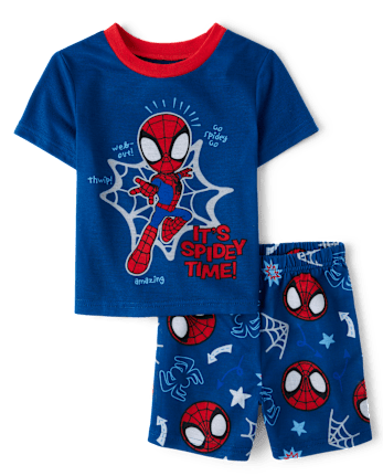 Baby And Toddler Boys Spidey™ Snug Fit Cotton Pajamas