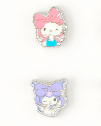 Girls Hello KittyÂ® And Friends Earrings 3-Pack