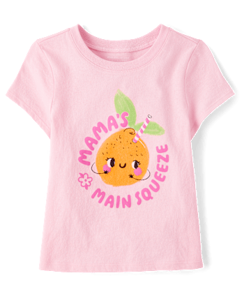 Baby And Toddler Girls Mama's Little Cutie Graphic Tee