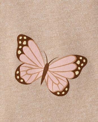 Baby And Toddler Girls Giraffe Graphic Tee