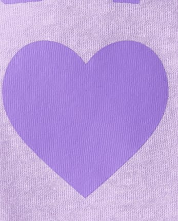 Baby And Toddler Girls Love Graphic Tee