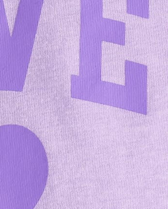 Baby And Toddler Girls Love Graphic Tee