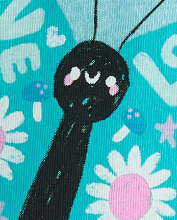 Baby And Toddler Girls Butterfly Graphic Tee