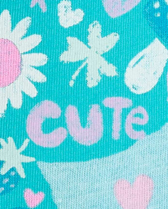 Baby And Toddler Girls Butterfly Graphic Tee