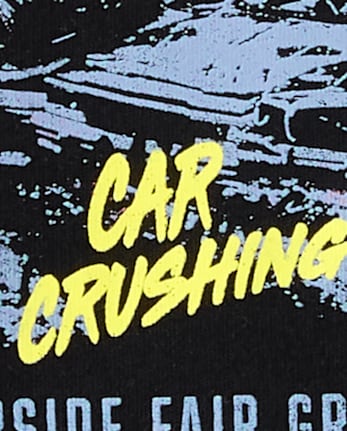 Boys Total Destruction Monster Truck Graphic Tee
