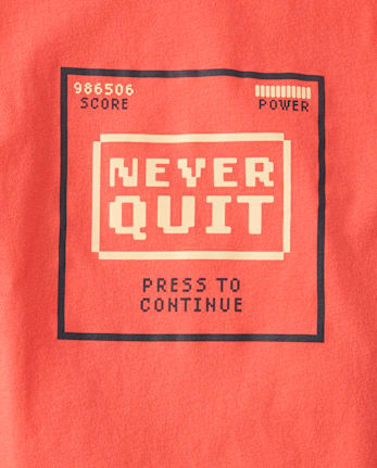 Boys Never Quit Graphic Tee