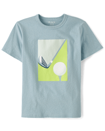 Boys Golf Graphic Tee