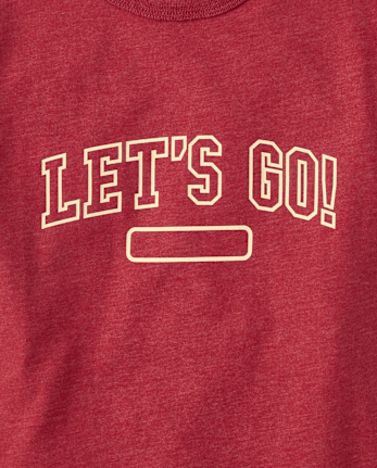 Boys Let's Go Graphic Tee