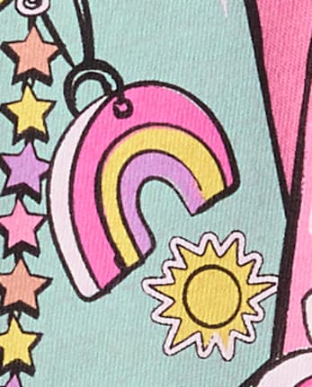 Girls Water Bottles Graphic Tee